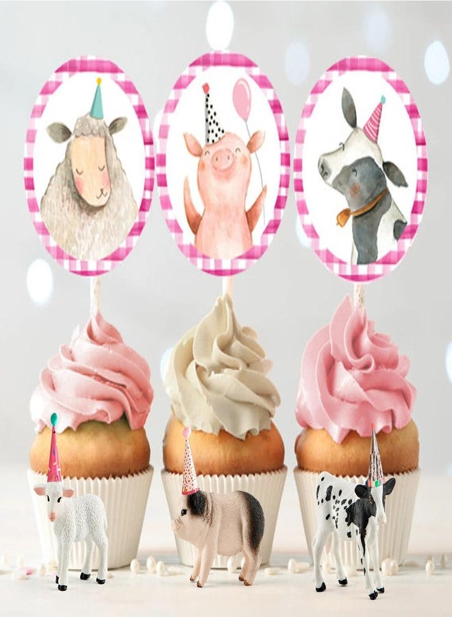 Divwa 10 Pcs Baby Plastic Farm Animal Toy Figure Set for Toddler Kid 3-5 5-7 Cow Horse Goat Sheep Pig Donkey Goose Dog - Image 5
